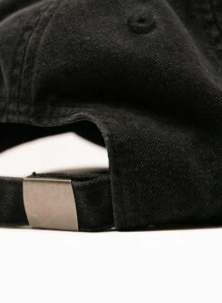 Script Logo Washed Cap Black -Urban Sneakers Shop image 2066