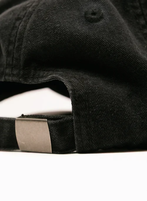 Script Logo Washed Cap Black -Urban Sneakers Shop image 2066