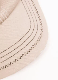 Distressed Logo Cap Wood Ash -Urban Sneakers Shop image 2083