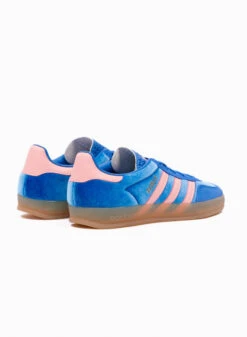 Adidas Originals Gazelle Indoor Blue / Semi Pink Spark / Gum -Urban Sneakers Shop image 294