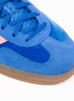 Adidas Originals Gazelle Indoor Blue / Semi Pink Spark / Gum -Urban Sneakers Shop image 298