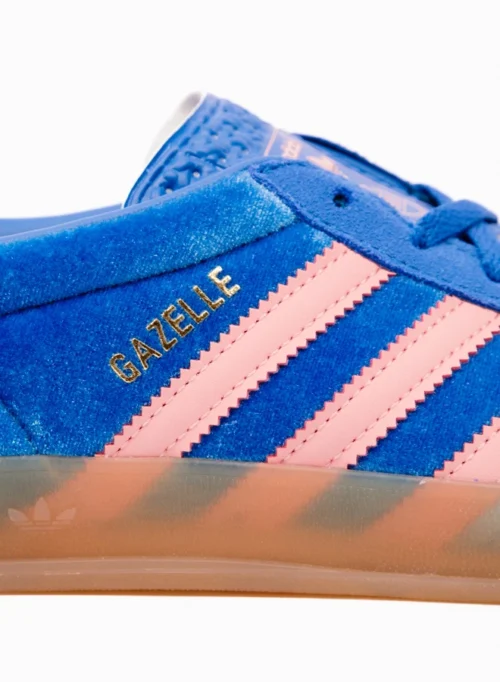 Adidas Originals Gazelle Indoor Blue / Semi Pink Spark / Gum -Urban Sneakers Shop image 299