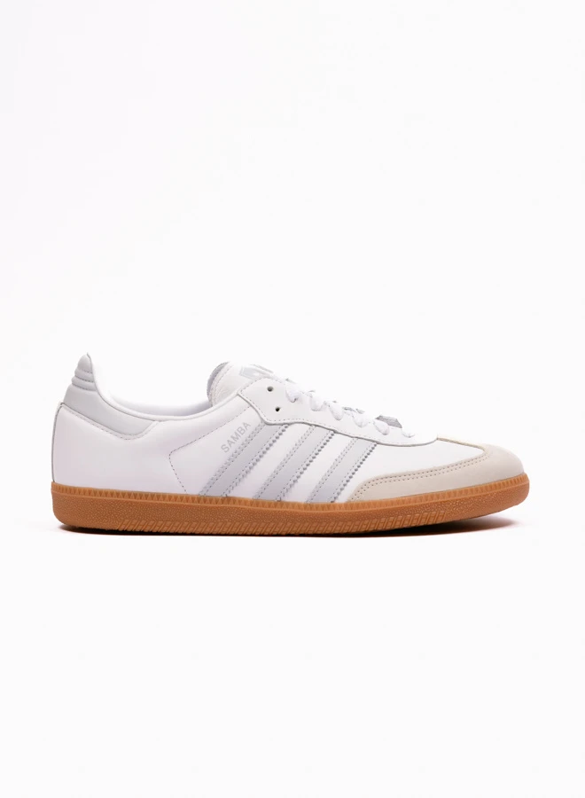 Adidas Originals Samba OG Cloud White / Halo Blue / Off White 1 Adidas Originals Samba OG Cloud White / Halo Blue / Off White