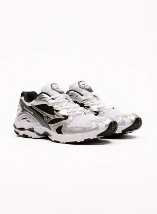 Mizuno Wave Rider 10 White Silver Black -Urban Sneakers Shop image 590