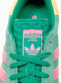 Adidas Originals Gazelle Bold W – Court Green / Lucid Pink / Pure Sulfur -Urban Sneakers Shop image 605