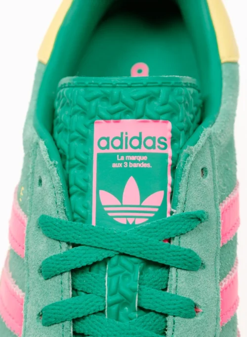 Adidas Originals Gazelle Bold W – Court Green / Lucid Pink / Pure Sulfur -Urban Sneakers Shop image 605