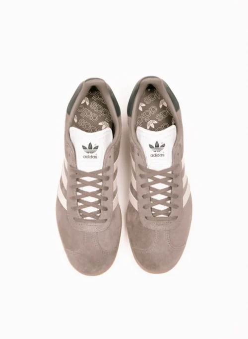 Adidas Originals X Real Madrid Gazelle 'Third Kit' – Charcoal / Putty Mauve / Gum -Urban Sneakers Shop image 984